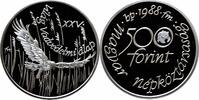 500 forint Hungary 500 forint 1988 BP, PROOF, 25th Anniversary - World Wildlife Fund -