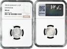 1/12 thaler Hannover 1/12 thaler 1851 B, NGC MS64, King Ernst August I (1837 - 1851) -