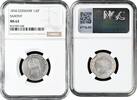 1/6 thaler Saxony 1/6 thaler 1854 F, NGC MS63, Death of King Friedrich August II Pop 2/2 -