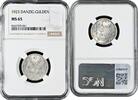 1 gulden Danzig 1 gulden 1923, NGC MS65, Free City of Danzig (1923 - 1939) silver coin -
