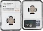 1 lev Bulgaria 1 lev 1925 (P), NGC MS64, Tsar Boris III (1918 - 1943) LIGHTNING BOLT -