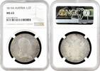  Austria   1815 A, NGC MS63,  Emperor Franz II (1806 - 1835)  1/2 thaler 1815 A Austria   1815 A, NGC MS63,  Emperor Franz II (1806 - 1835) 