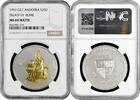 20 diners Andorra 20 diners 1997, NGC MS69 MATTE, Treaty of Rome Top Pop 1/0 -