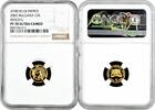 5 leva Bulgaria 5 leva 2002, NGC PF70 UC, Athens Olympics, Fencing gold coin -