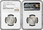  2 mark 1904 Mecklenburg-Schwerin 2 mark 1904, NGC MS65, 'Wedding of Duk... 399,00 EUR  + 15,00 EUR frais d'envoi