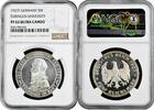  5 reichsmark 1927 F Weimar Republic 5 reichsmark 1927 F, NGC PF62 UC, '... 1249,00 EUR  + frais d'envoi