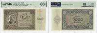 5000 Kuna Croatia 5000 Kuna 1943, PMG 66 EPQ, State Bank Pick# 14a -
