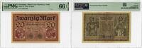 20 Mark 1918 Germany 20 Mark 1918, PMG 66 EPQ, 'State Loan Currency Not... 129,00 EUR  + 15,00 EUR frais d'envoi