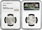 2 shillings Great Britain 2 shillings (florin) 1923, NGC MS63, King George V (1910 - 1936) -