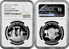 1000 francs Ivory Coast 1000 francs 2007, NGC PF69 UC, Battle of Trafalgar - Bucentaure Top Pop 1/0 -