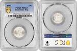 NORTH & CENRAL AMERICA 10 centavos Dominican Republic 10 centavos 1961, PCGS MS63, Dominican Republic (1937-2020) -