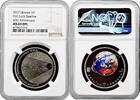 EUROPE 5 hryven 2017 Ukraine 5 hryven 2017, NGC MS69 DPL, '60th Anniv. F... 129,00 EUR  + 21,00 EUR frais d'envoi