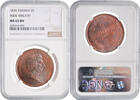 2 skilling Sweden 2 skilling 1836, NGC MS65 BN, Charles XIV John (1818-1844) Wide Top Pop -