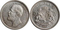 1 krona Sweden 1 krona 1897 EB, XF, King Oscar II (1873 - 1907) -