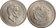 50 centavos Colombia 50 centavos 1959, BU, República de Colombia (1911 - 1989) -
