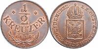 1/2 kreuzer Austria 1/2 kreuzer 1816 A, UNC, Emperor Franz II (1806 - 1835) -