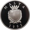 5 liri Malta 5 liri 1992, PROOF, 50th Anniversary - George Cross Award -