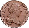 1 liard Austrian Netherlands 1 liard 1788, AU, Emperor Joseph II (1765 - 1790) -