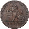 5 centimes Belgium 5 centimes 1856, XF, King Leopold I (1832 - 1865) -