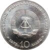 10 mark Germany - GDR 10 mark 1975, UNC, 100th Anniver. - Birth of Albert Schweitzer -
