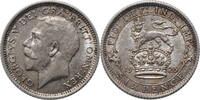 6 pence Great Britain 6 pence 1925, AU, King George V (1910 - 1936) -