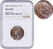 1/2 penny Great Britain 1/2 penny 1907, NGC MS64 RD, King Edward VII (1902 - 1910) -