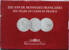 5 francs France 5 francs set 2000, BU, 2000th Anniversary - French Coinage #1 -