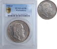 5 mark Wurttemberg 5 mark 1908, PCGS AU58, King William II (1891 - 1918) -