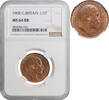 1/2 penny Great Britain 1/2 penny 1908, NGC MS64 RB, King Edward VII (1902 - 1910) -