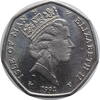 50 pence Isle of Man 50 pence 1994, AU, 100th Anniversary - Legislative Building -