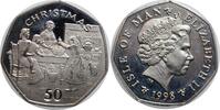 50 pence Isle of Man 50 pence 1998, UNC, Christmas -
