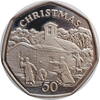 50 pence Isle of Man 50 pence 1996, UNC, Christmas -