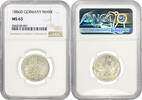  Germany   1886 D, NGC MS63,  German Empire (1871 - 1922)  1 mark 1886 D Germany   1886 D, NGC MS63,  German Empire (1871 - 1922) 