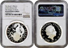 2 pounds Great Britain 2 pounds 2018, NGC PF69 UC, The Queen's Beasts - Red Dragon -