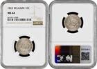 10 centimes Belgium 10 centimes 1863, NGC MS64, King Leopold I (1832 - 1865) -