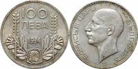 100 leva Bulgaria 100 leva 1934, UNC, Tsar Boris III (1918 - 1943) silver coin -