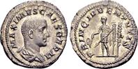 Roman Imperial Maximus, as Caesar denarius 236-237 AD. Vorzüglich