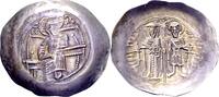 Byzantine Empire Theodore I Comnenus-Lascaris, emperor of Nicaea aspron trachy 1208-1212 AD. Vorzüglich
