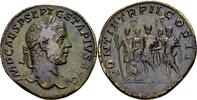 Roman Imperial sestertius 210 AD. Geta, as emperor Gutes Sehr Schön 8000,00 EUR envoi gratuit