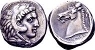 Ancient Greek tetradrachm Carthaginians in Sicily, Entella -