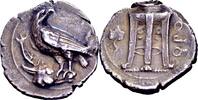 Ancient Greek nomos or didrachm Bruttium, Kroton -