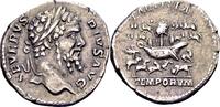 Roman Imperial denarius 202-210 AD. Septimius Severus Choice Very Fine