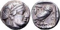 Ancient Greek tetradrachm Attika, Athens -