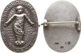 München, Stadt Hochovale einseitige Silbermedaille o.J. (nach 1909) a.d. Kinderkrankenhaus an der Lachnerstraße, Säuglingsheim München e.V. Sehr selten, SUP, Tragespange an Rs.