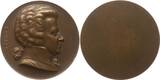 Österreich, 1. Republik Einseitige Bronzemedaille o.J. (1931) von Arnold Hartig, a.d. 175 Geburtstag von Wolfgang Amadeus Mozart, 1756 - 1791 SUP+, mattiert, min. Kr., winz. RF