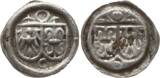 Brandenburg, Kurfürstentum Hohlpfennig o.J. Joachim I. und Albrecht, 1499 - 1514, Krossen TTB+