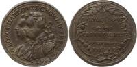 Großbritannien Kleine Bronzemedaille George III., 1760 - 1820, auf die Krönung des Königspaars Georg und Charlotte -