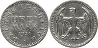 Deutsches Reich, Weimarer Republik 3 Mark -