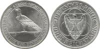 Deutsches Reich, Weimarer Republik 3 Reichsmark Rheinlandräumung -
