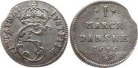 Dänemark, Königreich 1 Mark Christian V., 1670 - 1699, Kopenhagen -